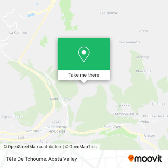 Téte De Tchoume map
