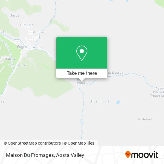 Maison Du Fromages map