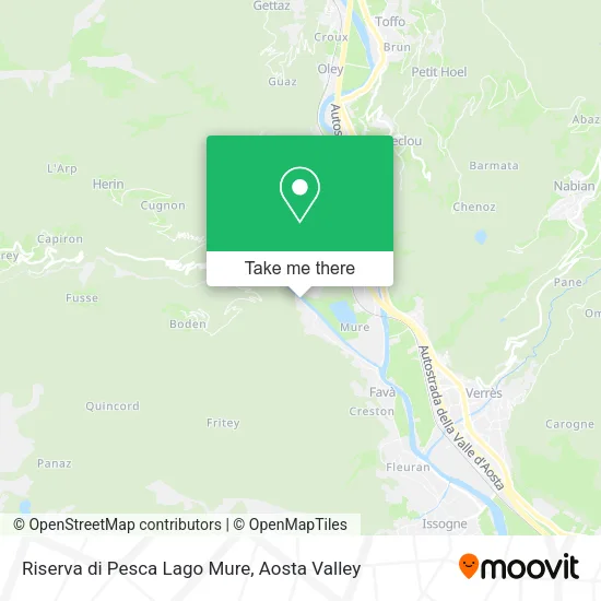 Riserva di Pesca Lago Mure map