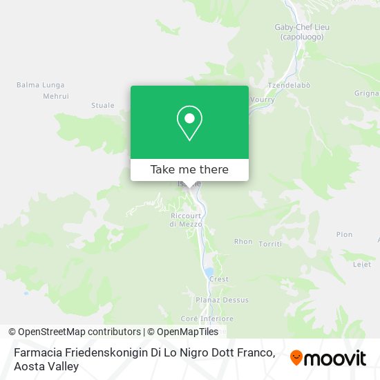 Farmacia Friedenskonigin Di Lo Nigro Dott Franco map