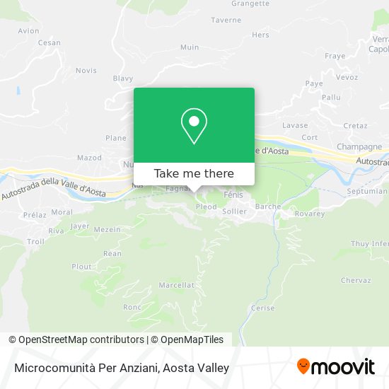 Microcomunità Per Anziani map