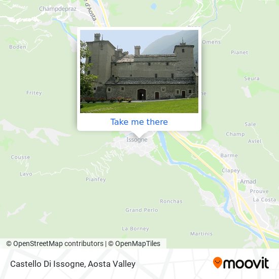 Castello Di Issogne map