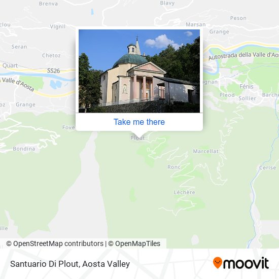 Santuario Di Plout map