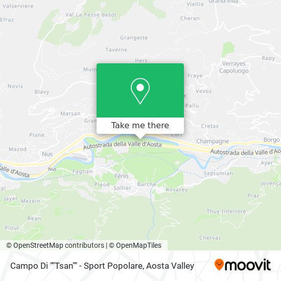 Campo Di ""Tsan"" - Sport Popolare map