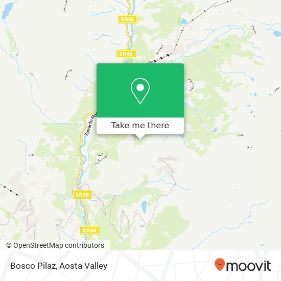 Bosco Pilaz map