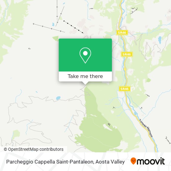 Parcheggio Cappella Saint-Pantaleon map