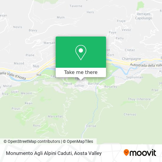 Monumento Agli Alpini Caduti map