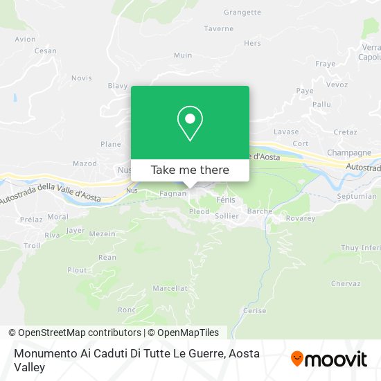 Monumento Ai Caduti Di Tutte Le Guerre map