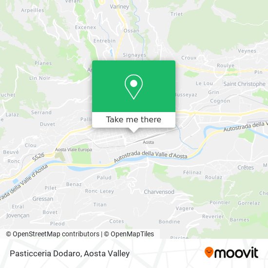Pasticceria Dodaro map