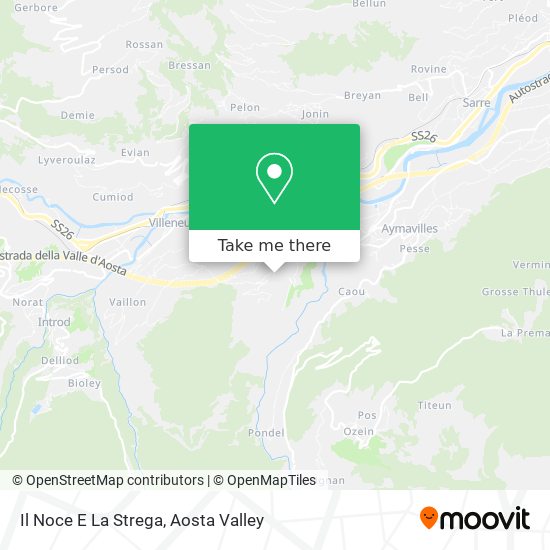 Il Noce E La Strega map