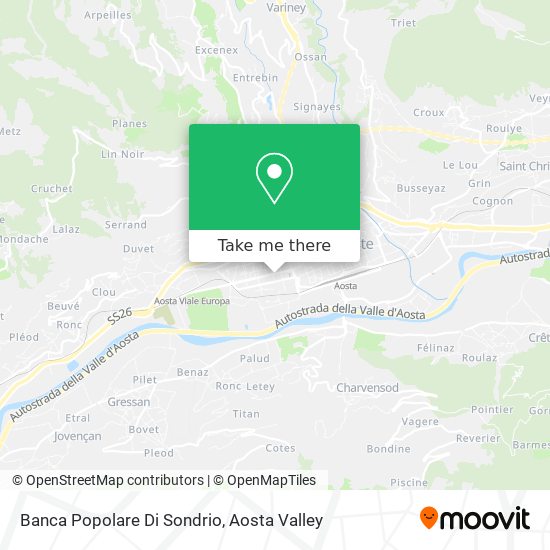 Banca Popolare Di Sondrio map