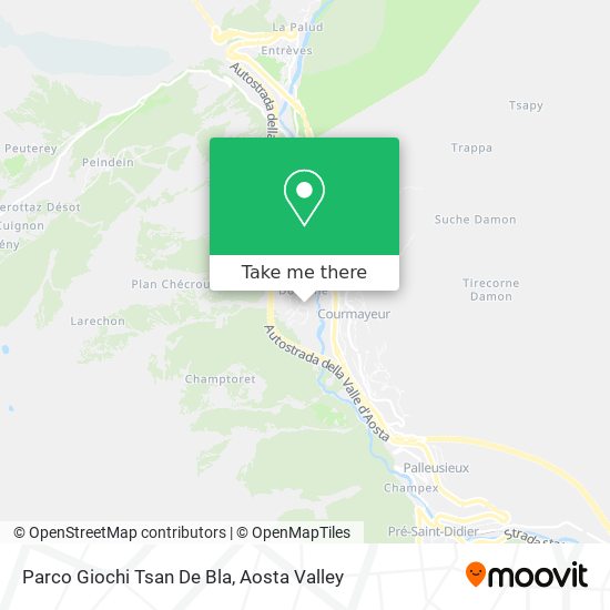 Parco Giochi Tsan De Bla map