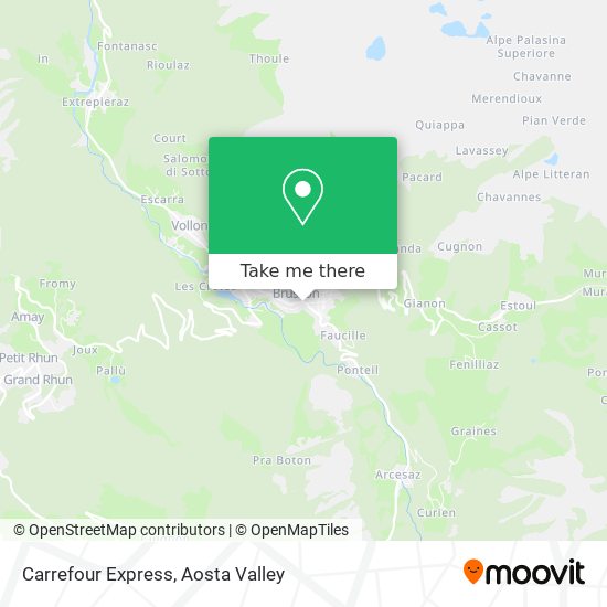 Carrefour Express map