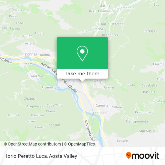Iorio Peretto Luca map
