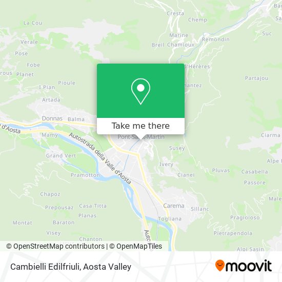 Cambielli Edilfriuli map