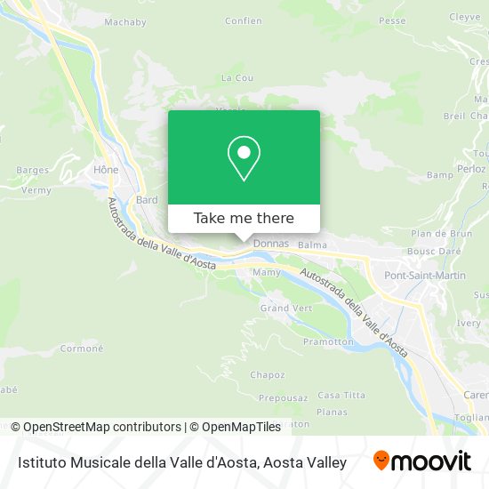 Istituto Musicale della Valle d'Aosta map