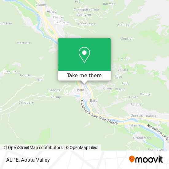 ALPE map