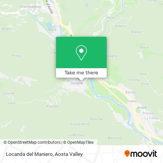 Locanda del Maniero map