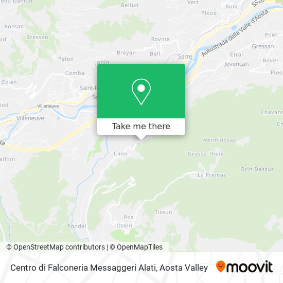 Centro di Falconeria Messaggeri Alati map