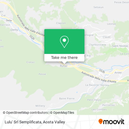 Lulu' Srl Semplificata map