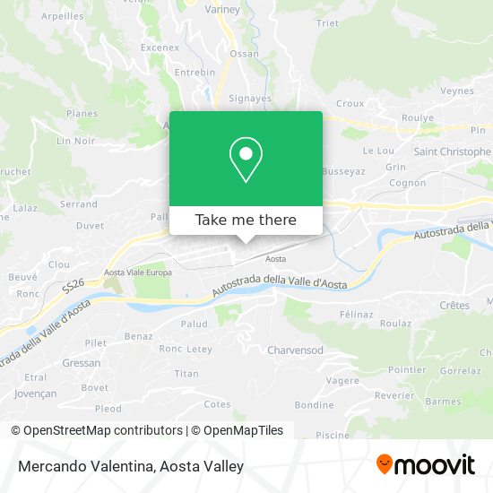 Mercando Valentina map