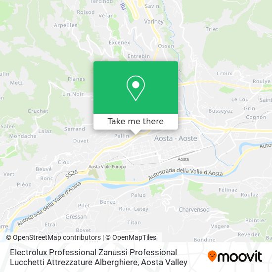 Electrolux Professional Zanussi Professional Lucchetti Attrezzature Alberghiere map