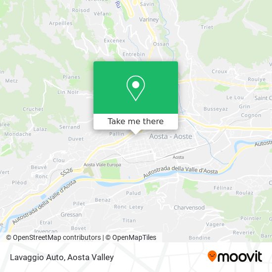 Lavaggio Auto map