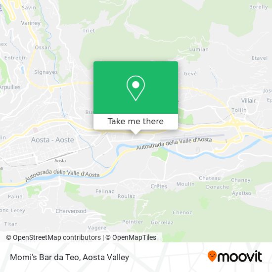 Momi's Bar da Teo map