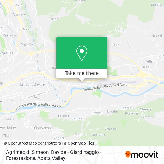 Agrimec di Simeoni Davide - Giardinaggio -Forestazione map