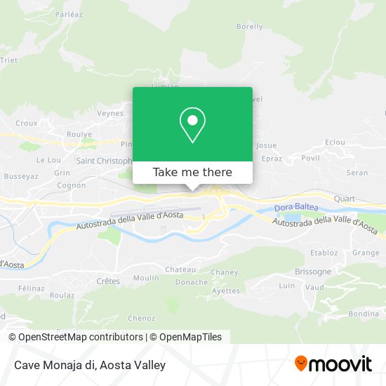 Cave Monaja di map