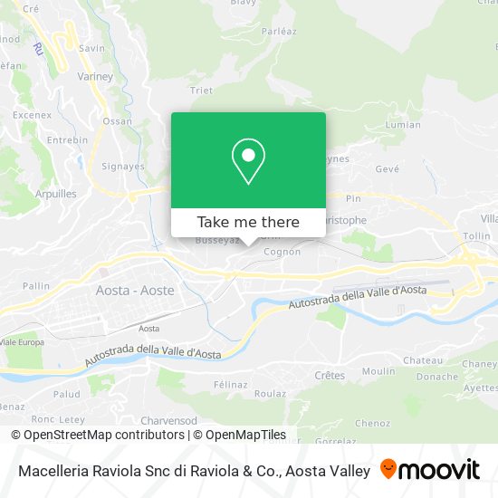 Macelleria Raviola Snc di Raviola & Co. map