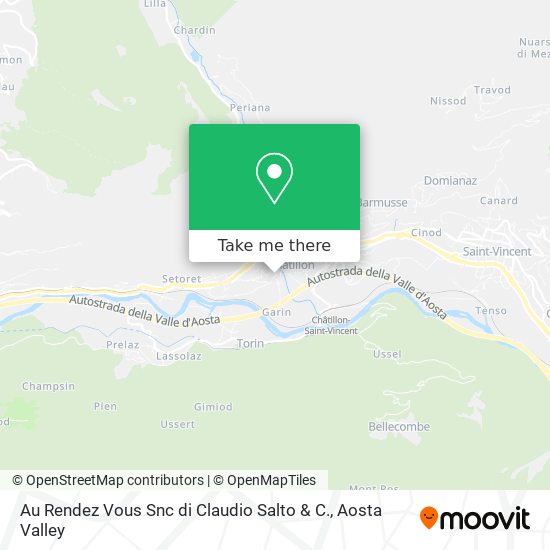 Au Rendez Vous Snc di Claudio Salto & C. map
