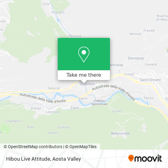 Hibou Live Attitude map