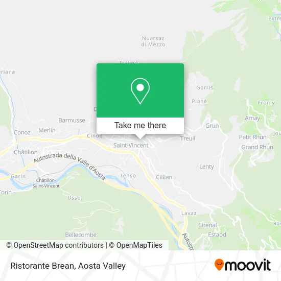 Ristorante Brean map