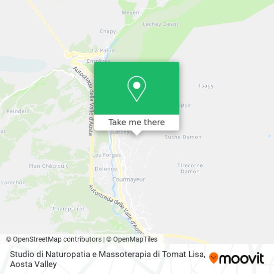 Studio di Naturopatia e Massoterapia di Tomat Lisa map