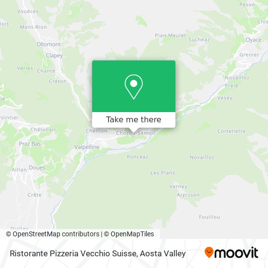 Ristorante Pizzeria Vecchio Suisse map