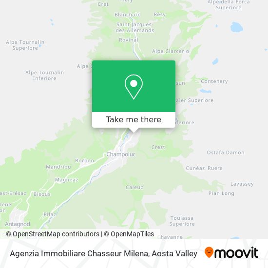 Agenzia Immobiliare Chasseur Milena map
