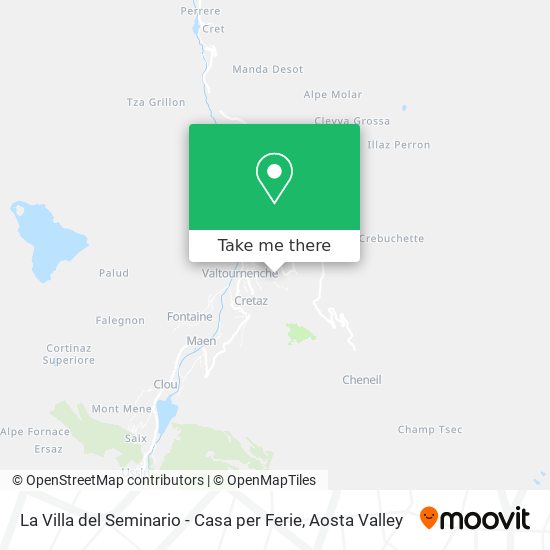 La Villa del Seminario - Casa per Ferie map