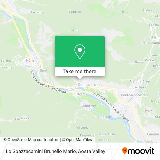 Lo Spazzacamini Brunello Mario map