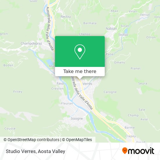 Studio Verres map