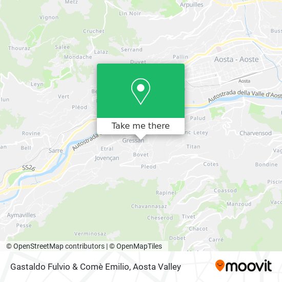 Gastaldo Fulvio & Comè Emilio map