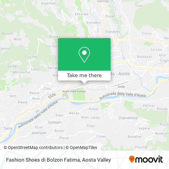 Fashion Shoes di Bolzon Fatima map