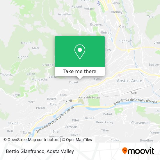 Bettio Gianfranco map