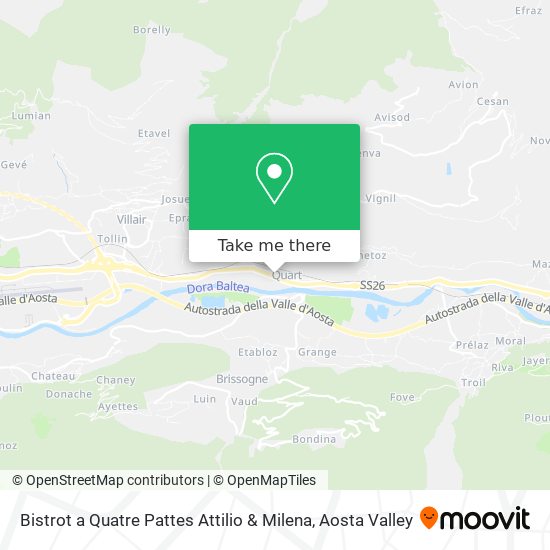 Bistrot a Quatre Pattes Attilio & Milena map