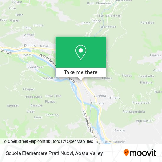 Scuola Elementare Prati Nuovi map