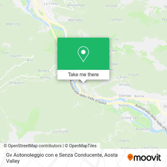 Gv Autonoleggio con e Senza Conducente map