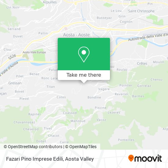 Fazari Pino Imprese Edili map