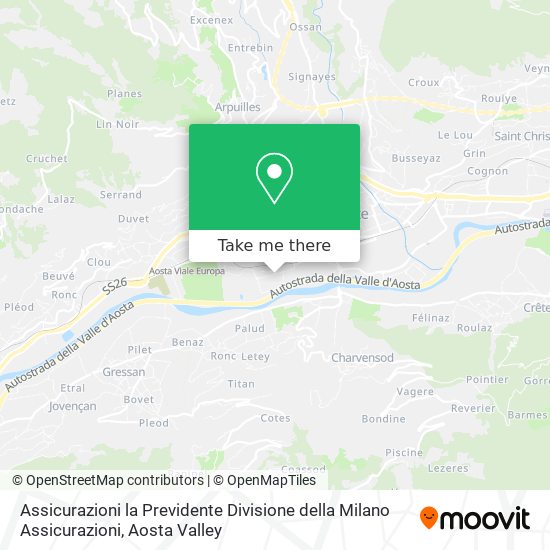 Assicurazioni la Previdente Divisione della Milano Assicurazioni map