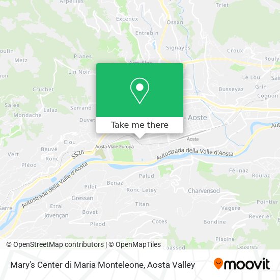 Mary's Center di Maria Monteleone map