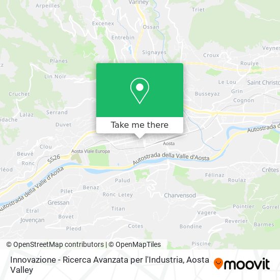 Innovazione - Ricerca Avanzata per l'Industria map